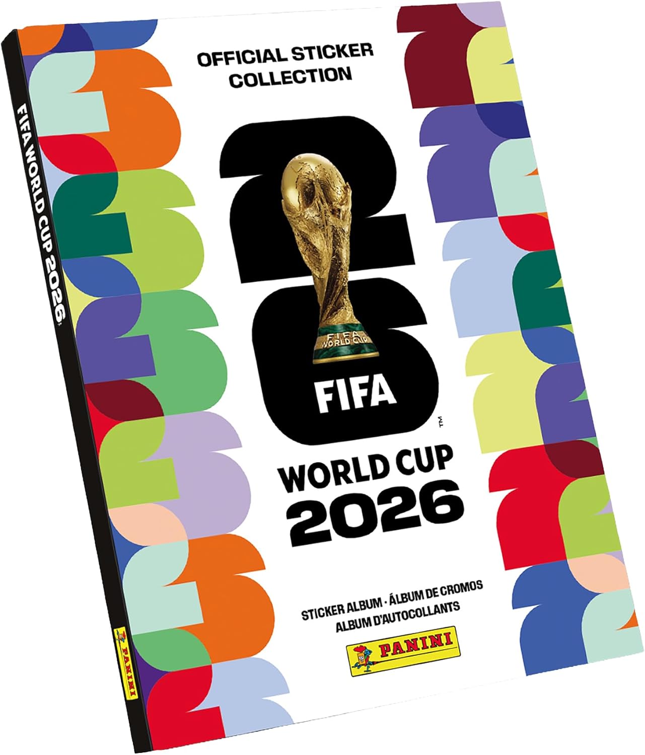 Official 2026 FIFA World Cup Sticker Collection Box Set - Amazon Exclusive Hardcover Album & Collector's Tin Bundle with 50 Packs (250+ Stickers) - Premium Soccer Fan Gift