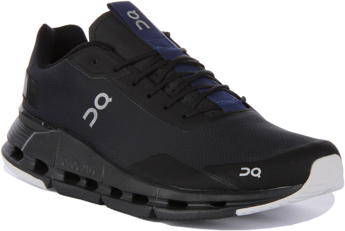 On Running Cloudnova Form In Black Blue For Men