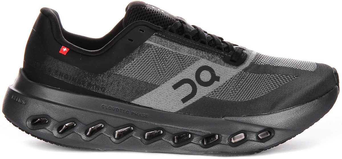 On Running Cloudsurfer Next In Black Grey For Women