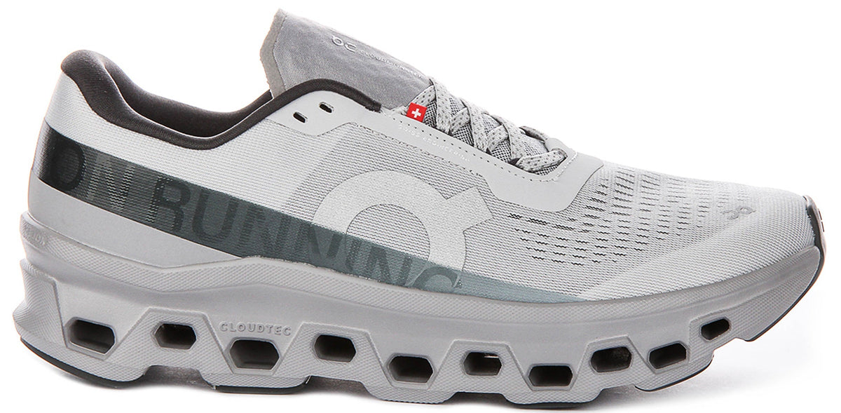 On Running Cloudmonster 1 In Grey For Men