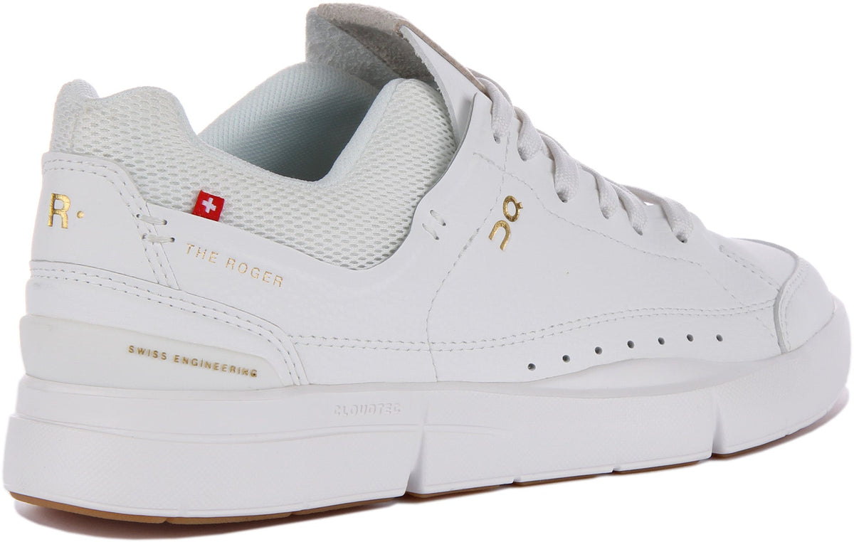 On Running The Roger Center In White For Women